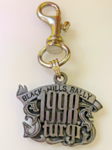 Sturgis 1998 South Dakota Motorcycle Black Hills Cycle Eagle Rally keychain - $10.88