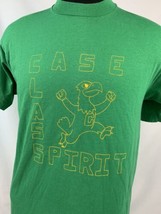 Vintage Class Spirit T Shirt Single Stitch Screen Stars Tee Green USA XL... - £15.68 GBP