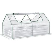Raised Garden Bed with Greenhouse Cover - $105.99
