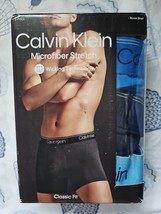 Calvin Klein Boxer Brief Microfiber  Wicking Technology Classic Fit 3 Pa... - $27.67