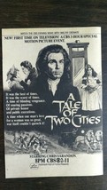 Vintage 1980 A Tale of Two Cities Chris Sarandon Full Page Original Movi... - £5.19 GBP