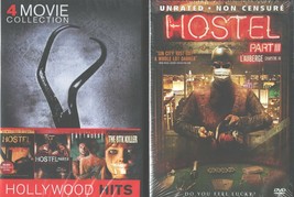 HOSTEL 1- 2- 3: Complete Unrated Horror Trilogy Classic+ 2 More- NEW USA DVD&#39;s - £51.62 GBP