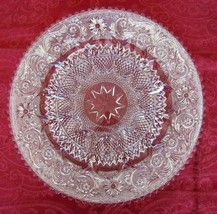 Duncan and Miller Glass SANDWICH 12 1/2&quot; Platter Crystal Clear Deviled Egg Tray - £41.00 GBP