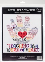 Imaginating Counted Cross Stitch Kit s Hug A Teacher - $48.49