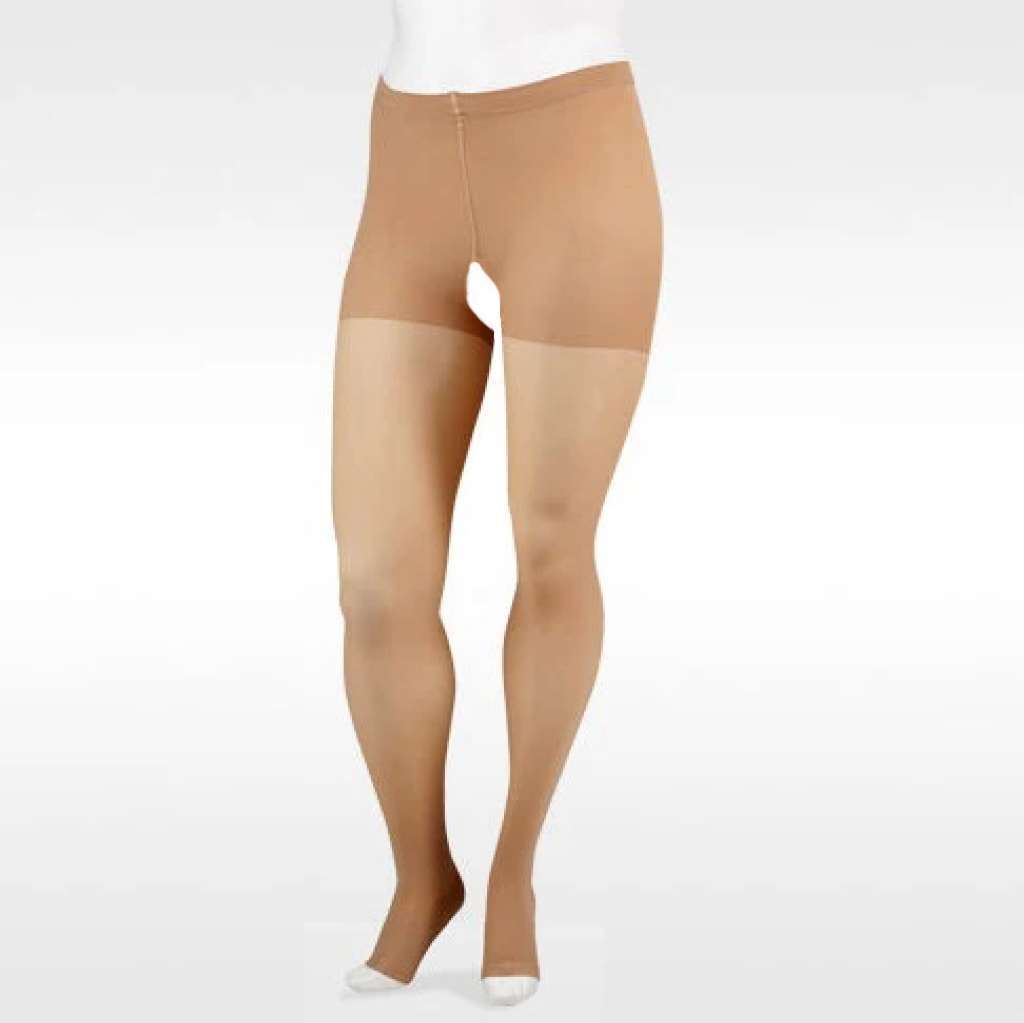 Juzo Soft Pantyhose, Open Toe, Open Crotch, 30-40 mmHg (Size: I) Beige - $97.00