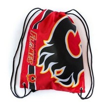 Calgary Flames Drawstring NHL Backpack by Forever Collectibles NWT FOCO Hockey - £14.82 GBP
