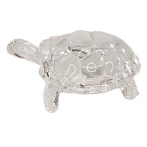 Cristal d&#39;Arques Turtle Tortoise Figurine Glass 4.5&quot; - £26.36 GBP