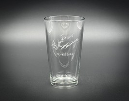 Norris Lake Tennessee Pint Glass - Lake Gift -  Laser engraved pint glass - $11.99