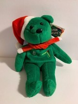 TEDDY BEAR Salvino&#39;s Bamm Beano&#39;s Holiday Bear Ripken Jr #8 Dec 1998 with Tags - £6.13 GBP