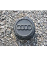 One factory 1984 to 1992 Audi Center Cap hubcap black - $11.30