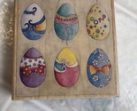 Stamps Happen Rubber Stamp Decorated Easter Eggs Holiday #90386 Good Con... - $18.27