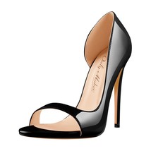 Onlymaker Women&#39;s Open Toe Slip On Elastic Side Open Sandals fashion female Shoe - £84.74 GBP