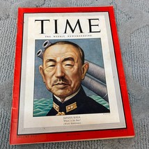 Time The Weekly Magazine Japan&#39;s Koga Vol. XLII No. 19 November 8 1943 - £47.63 GBP