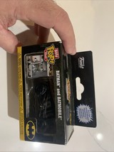 Funko Bitty POP! Rides: DC BATMAN WITH BATMOBILE New &amp; Sealed Box FREE S... - $9.80