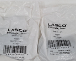 Lasco 1 1/4&quot; Barbed X 1 1/4&quot; Threaded Insert Adapter Water Pipe Lot of 2 - £7.15 GBP