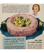 1954 Knox Unflavored Gelatin Mix Advertisement Strawberry Cottage Cheese... - $27.56 CAD