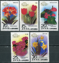 Korea North. 1989. Plants (MNH **) Set of 5 stamps - $4.21