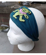 Grateful Dead Dancing Bear Embroidered Headband    Doo Rag   Unisex #B7 - $236.12 MXN