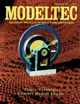 MODELTEC Magazine March 1989 Railroading Machinist Projects - £7.77 GBP