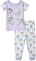 101 DALMATIANS Cotton Snug-Fit Pajamas Sleepwear Set Infant Sz 9M 12M or 24M $20 - £9.61 GBP