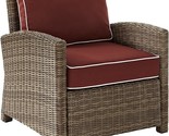 Crosley Furniture KO70023WB-SG Bradenton Outdoor Wicker Armchair Patio C... - £413.17 GBP