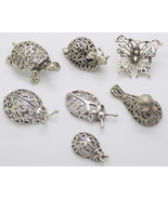 Vintage Italian Handmade Genuine Silver Perforated Animal Collection JOB... - $97.86