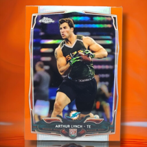Arthur Lynch 2014 Topps Chrome Orange Refractor Rookie #171 Parallel Dolphins - $1.35