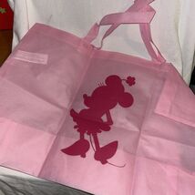 Disney Store Exclusive Reusable Tote Pink Minnie Mouse Bag 22" x 13" x 8... - $7.63