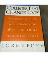 Colleges That Change Lives : 40 Schools That Will Change the Way You Thi... - €3,16 EUR