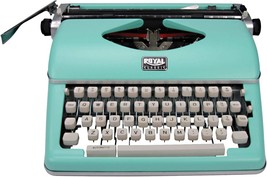 Typewriter, Mint Green, Royal 79101T Classic Manual. - $250.99