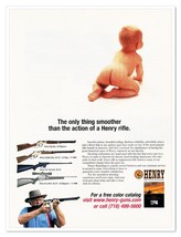 Henry Repeating Arms Smoother Than a Baby&#39;s Bottom 2007 Print Magazine Ad - £7.62 GBP