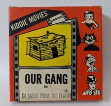 Vintage Metro Films Kiddie Movies OUR GANG G4 Saved from Flames 8mm Film Strip - £7.96 GBP