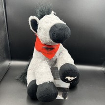 Build A Bear Ford Mustang 50th Anniversary Gray Black plush horse pony BAB - £168.28 GBP