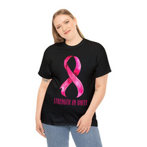 breast cancer strength in unity t shirt women and men Unisex Heavy Cotton Tee - £13.72 GBP+