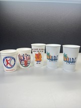 Lot of 5 plastic drinking cups - £7.83 GBP