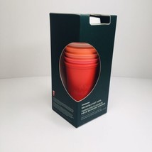 Starbucks 2019 Winter Holiday Christmas Reusable HOT Cups 6 Pack With Lids NEW - £19.69 GBP