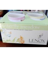 Lenox Butterfly Meadow Mugs Set of 4 mixed colors NEW IN BOX - £15.48 GBP