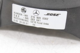00-06 MERCEDES-BENZ C215 CL500 CL600 FRONT LEFT DRIVER DOOR REAR SPEAKER E6054 image 11