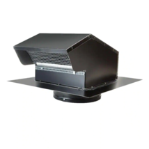 Master Flow Roof Cap 6&quot; Goose Neck Vent Zinc-Coated Galvanized Steel No ... - $364.44 MXN