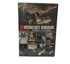 Midnight Horror Hatchets &amp; Cleavers 2 Disc Set 2012 DVD 8 Horror Movies (D) - £6.91 GBP