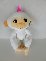 New Fingerlings White Soft Huggable Monkey 13&quot; Plush With Tags - £2.70 GBP