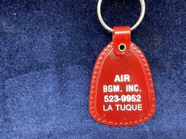 Vintage Promo Keyring Air Bgm Keychain La Tuque Canada Ancien Porte-Clés Airline - £6.22 GBP