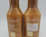 REDKEN All Soft Shampoo &amp; Conditioner Set For Dry/Brittle Hair, 10.1 oz - £23.72 GBP