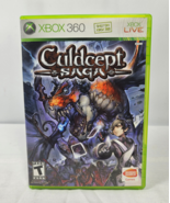 Microsoft Xbox 360 Culdcept Saga CIB Complete in Box with WEAR to the Di... - £90.39 GBP