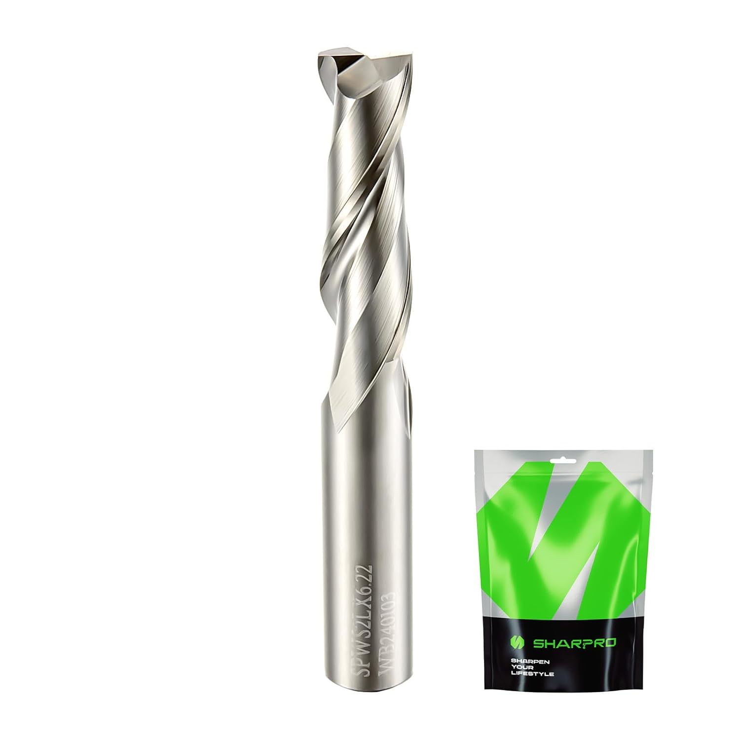 Upcut Spiral Router Bit 1/4 Inch Shank 1/4 Inch Cutting Dia. 22Mm Cl., E... - $29.73