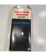 GM Vintage General Motors Cassette Storage Compartment 998967 Red New in Box NOS - £46.70 GBP