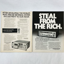 Vintage 1980 Magazine Print Ad Pioneer SX-3700 Receiver CT-F950 Cassette... - $6.62