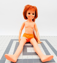 Ideal Crissy GrowIng Red Hair 18&quot; Doll 1969 Nude - £19.33 GBP