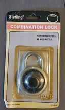 Sterling lock an American co. NOS combination lock easy to read hardened... - $14.95