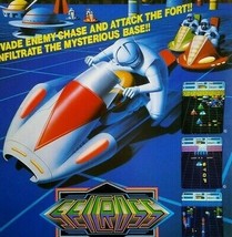Seicross Arcade Flyer Original Video Game Vintage Retro Art Nichibutsu 1... - £34.54 GBP